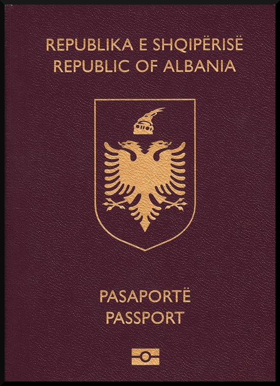 Паспорт Албании