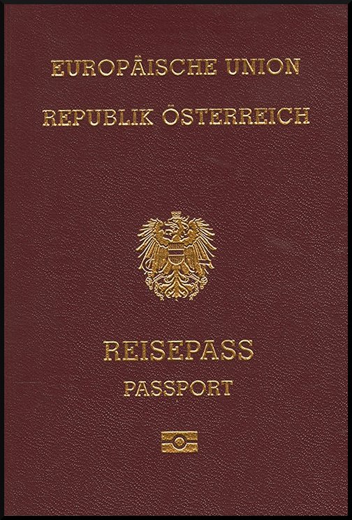Паспорт гражданина Австрии