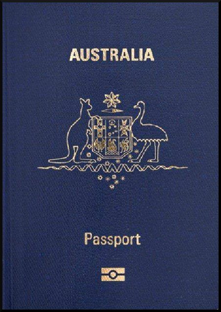 Паспорт гражданина Австралии