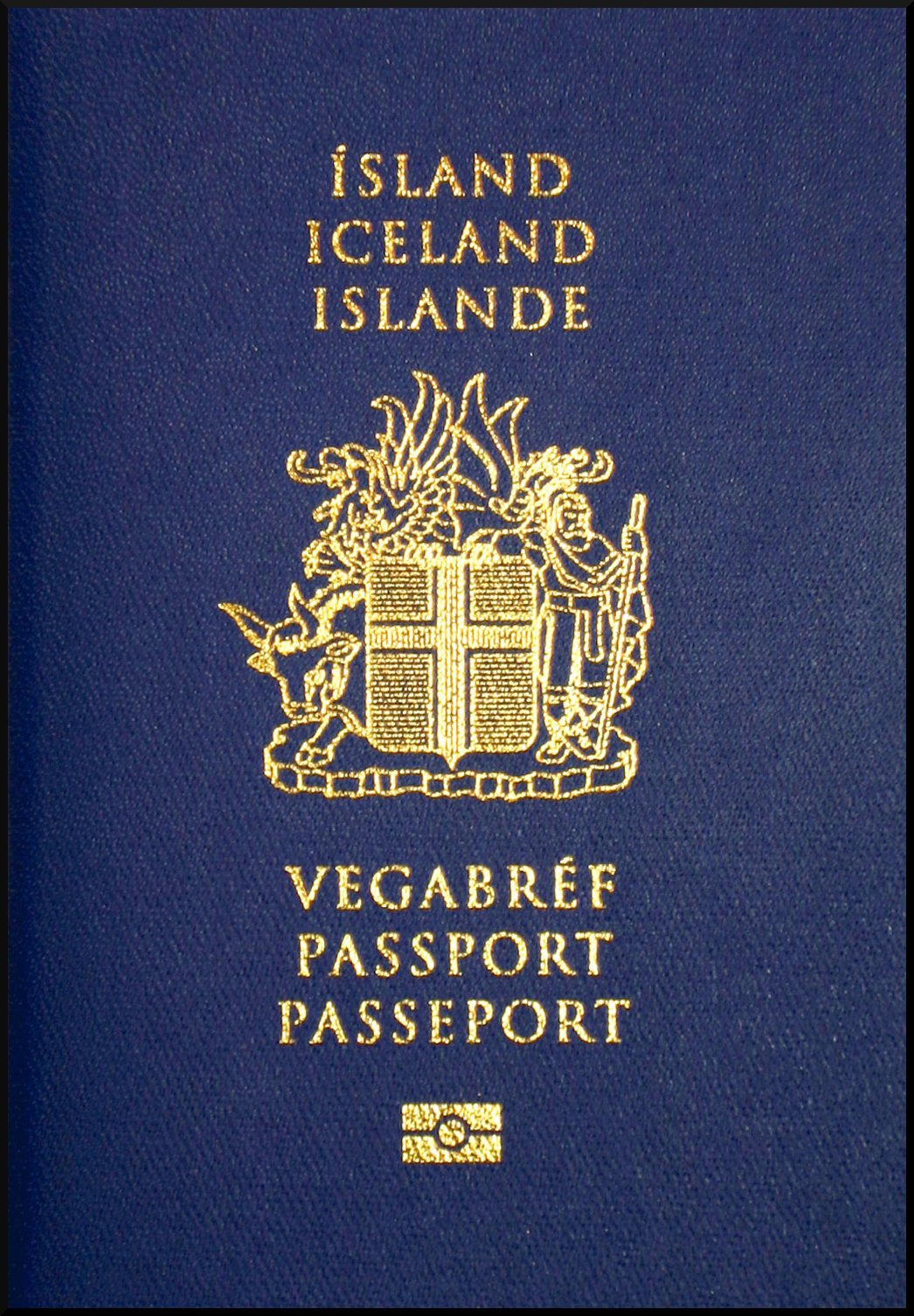 Паспорт Исландии