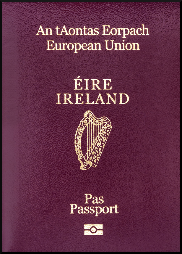 Паспорт Ирландии