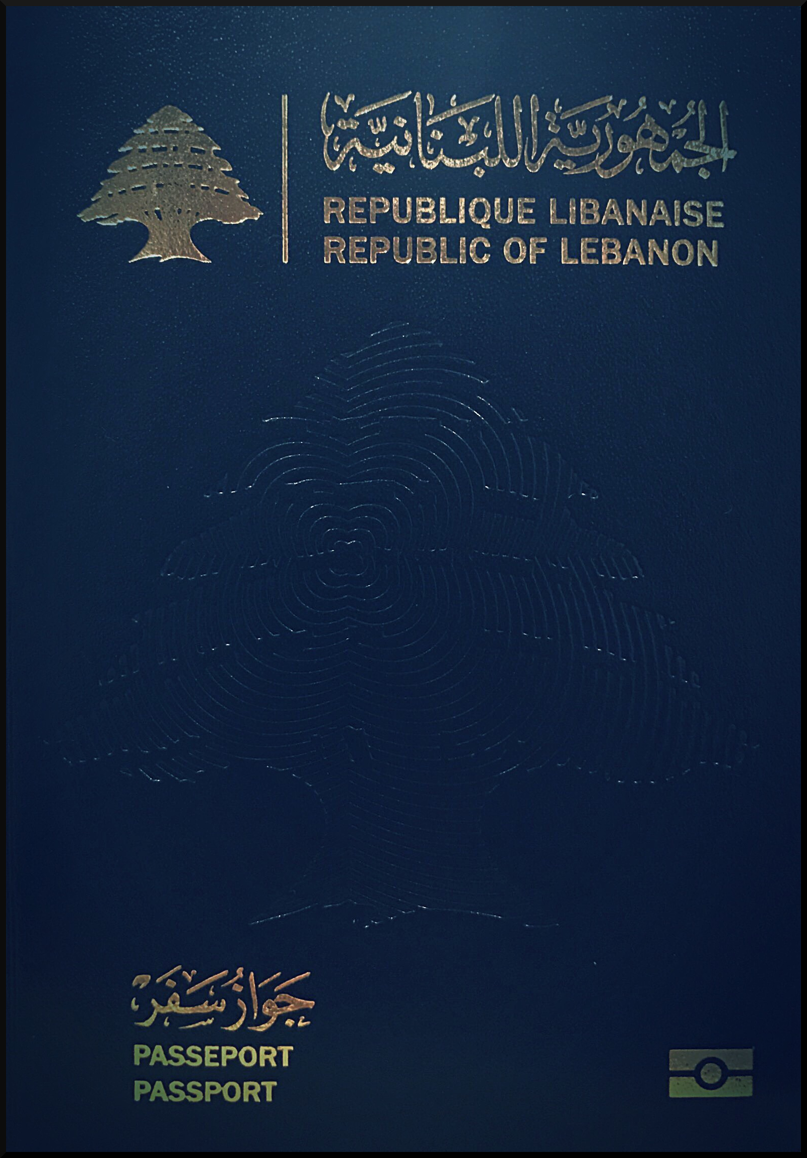 Паспорт Ливана