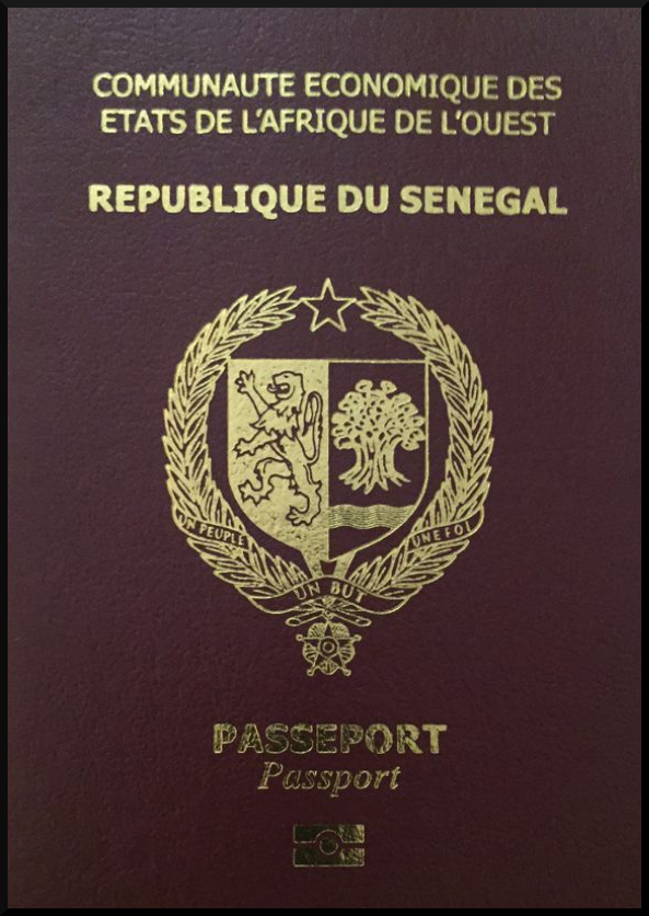 Паспорт Сенегала